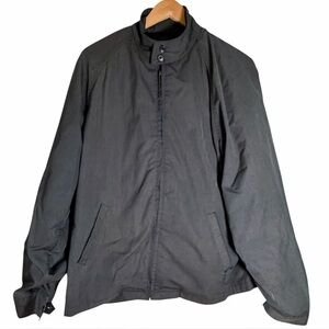 Vintage 60s Lakeland Sherpa Lined Harrington Jacket 44L Large Gray